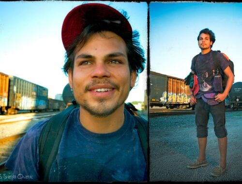 hobo train jumper by trains