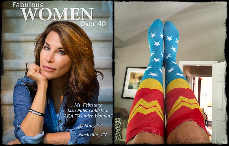 Lisa Palet superwoman
