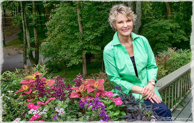 Rita J. Maggart in her home in Nashville, TN.