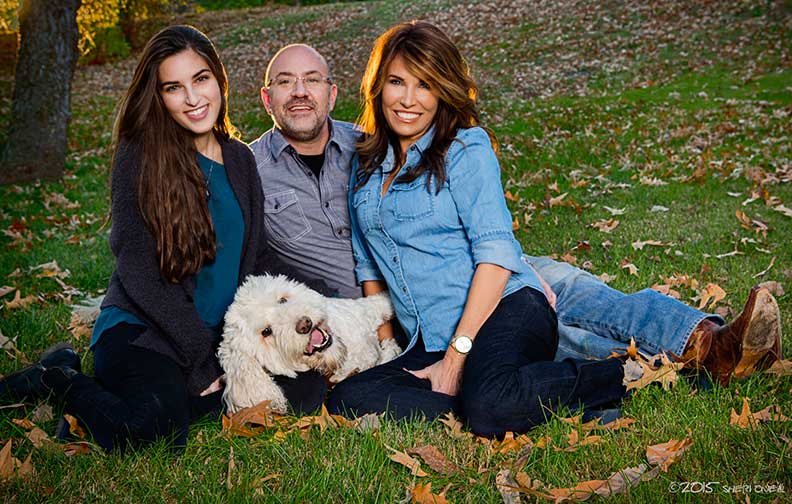 Sara, Lisa, Rob and Ginger Goldstein
