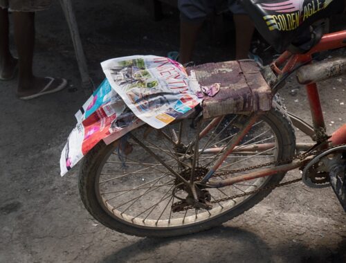 Semi open air market in downtown Bahia de Caraquez, Ecuador 2
