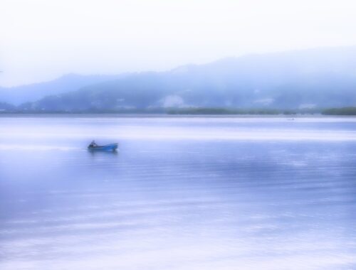 boat on water ecuador