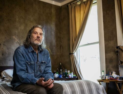 Buddy Jackson on Bed