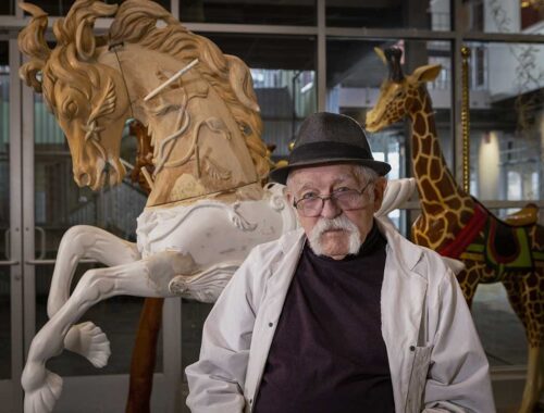 Master Wood Carver, Carousel Animals, Ken Means, The Creative Push