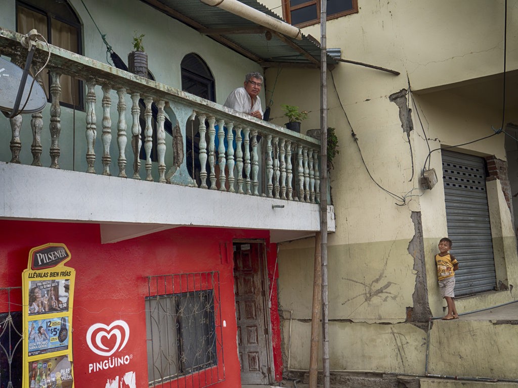 Locals in Bahía de Caráquez, Ecuador.