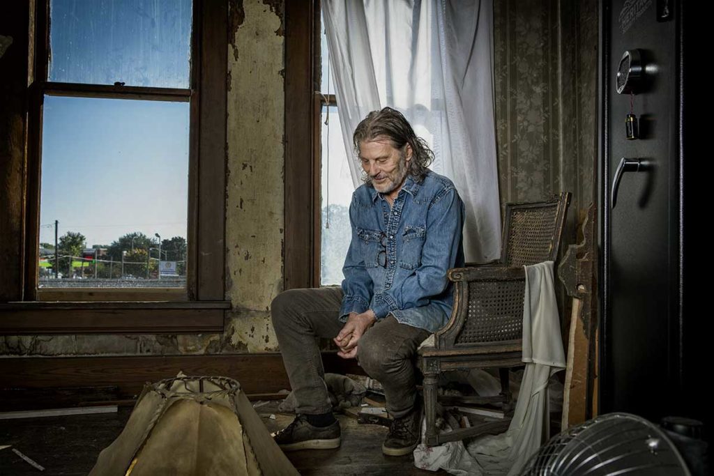 Buddy Jackson sitting in a room