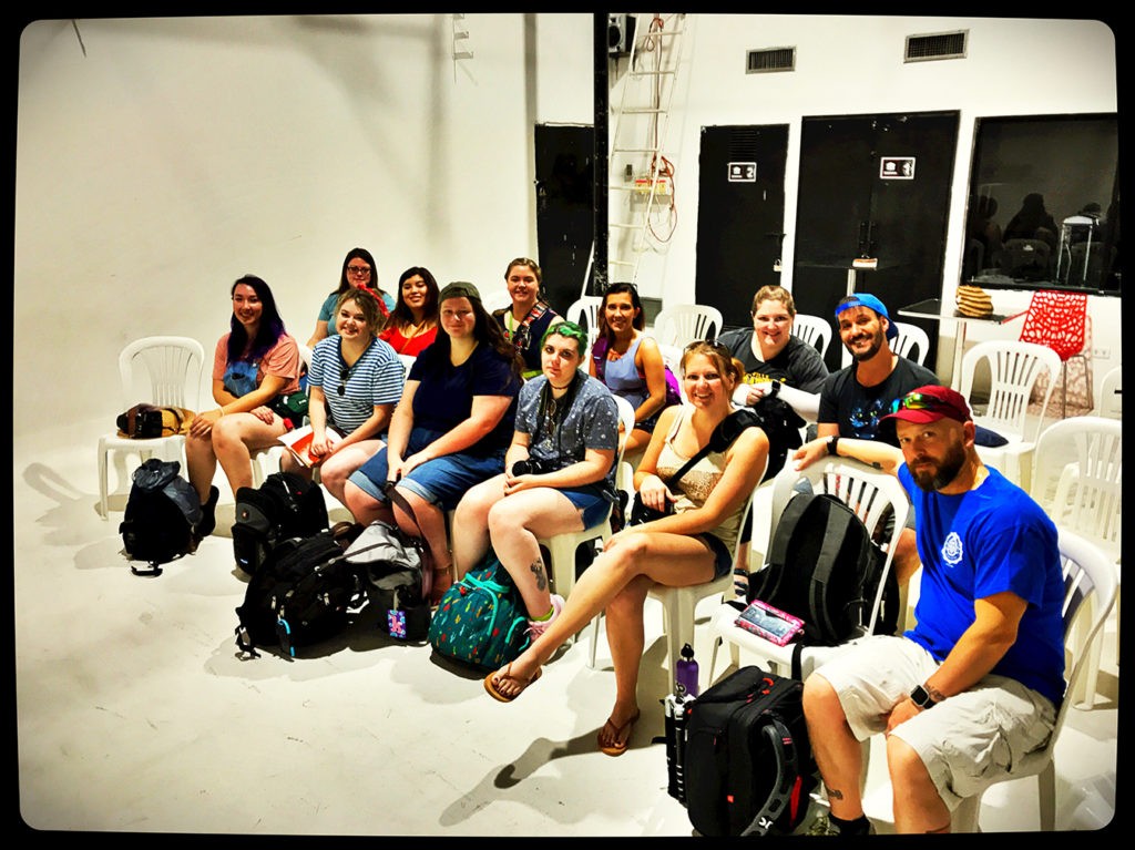 Students from Nossi College of at at L.EX.A. Institute, Guayaquil, Ecuador.