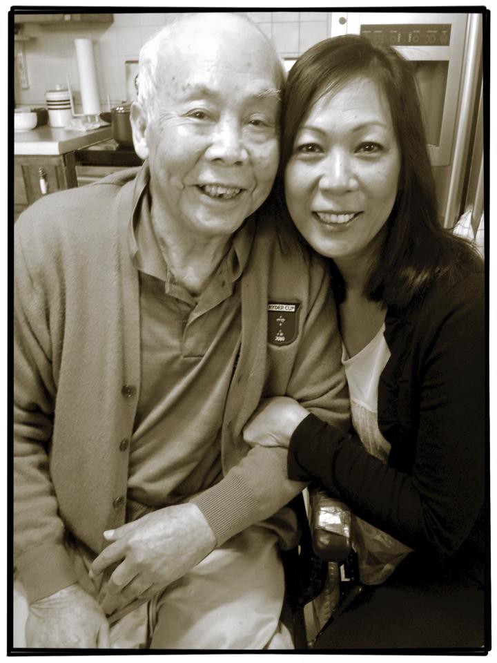 Loan Hillsten with her father Vinh Van Pham